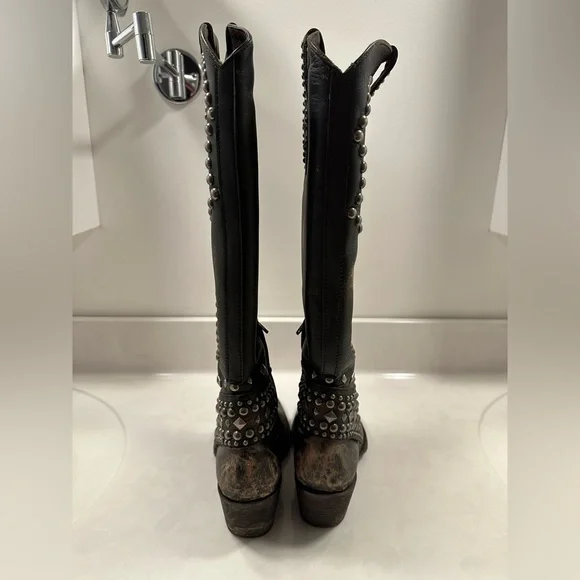 Old Gringo Relaxed Fit Belinda Studded Boot - Picture 4 of 8